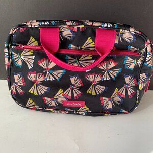 VERA BRADLEY Cosmetic BAG ART BUTTERFLIES Two handles